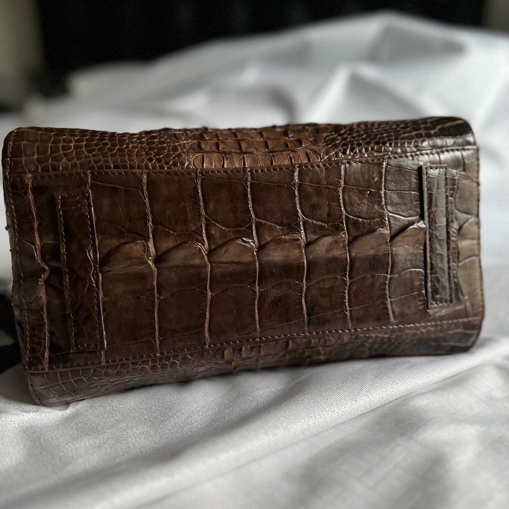 Handmade Leather Alligator Hand Bags - Picture 5 of 16